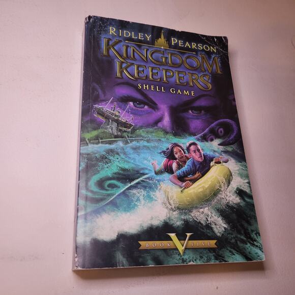 Kingdom Keepers Shell Game Book 5 by Ridley Pearson Disney Book Paperback - Picture 1 of 4